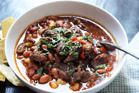 spicy beef bean stew recipe good cheap eats