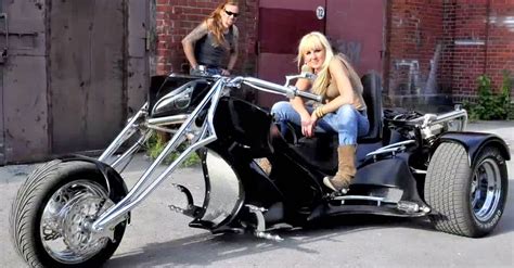 Custom Trike Bike With An Audi V8 Powerplant Trike Motorcycle