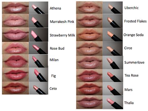 love lush and lustre nyx round lipstick swatches