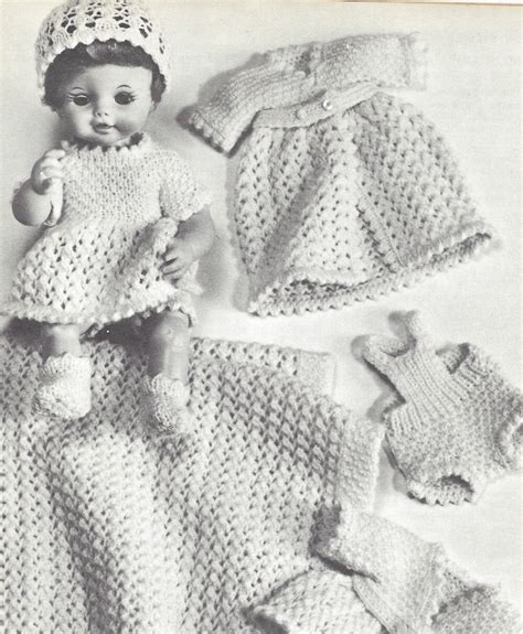 knitting patterns for 18 dolls free patterns