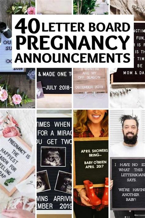 letter board pregnancy announcement ideas habitat  mom