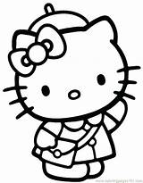 Hello Kitty Coloring Pages Nerd Getcolorings sketch template
