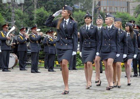 Russian Army Girls Sniper Black Beret Image Females