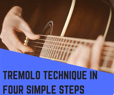 tremolo technique   steps fingerstyle guitar lessons