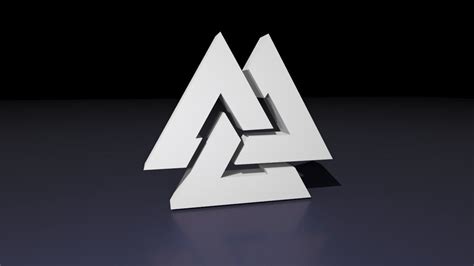 triangles  model cgtrader