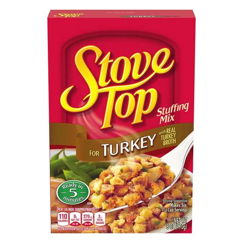 Stove Top Turkey Stuffing Mix Shop Pantry Meals At H E B