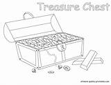 Treasure Coloring Chest Box Pages Color Printable Getcolorings Pirate Library Clipart Getdrawings Popular Storage sketch template
