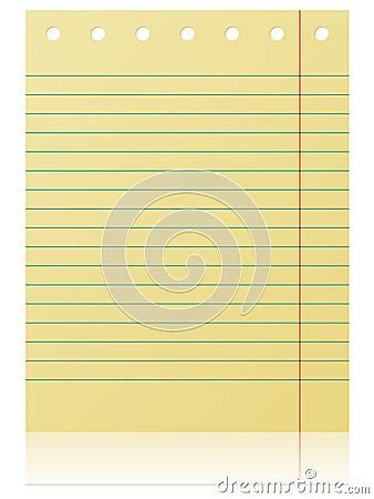 blank notepad page