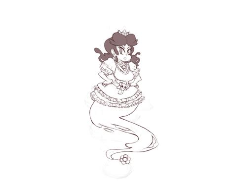 Ghost Princess Daisy By Blazeingman On Deviantart