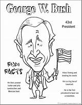 Presidents Coloring George Pages President Bush Preschool Color Getcolorings Makingfriends Printable Print Version Freekidscrafts Caricatures Library Printables Presidential Projects Contributor sketch template