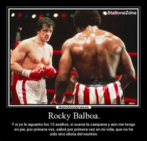Rocky Balboa Desmotivaciones