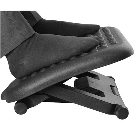 adjustable tilting footrest  desk ergonomic office foot rest pad