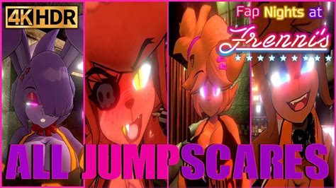 All Jumpscares Part 2 In 4k Fap Nights At Frenni S Night Club