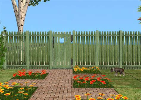 sims  fences  gates