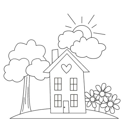 view coloring pages garden pictures  kids background