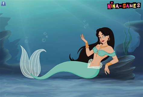 Princess Jasmine Mermaid By Catsaimeow On Deviantart
