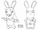 Inwazja Coloring Rabbids Search Draw Pages Invasion Again Bar Case Looking Don Print Use Find sketch template
