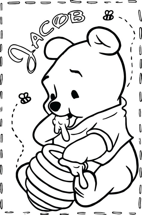 winnie  pooh coloring pages   getdrawings