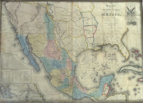 mapa de los estados unidos de mejico the portal to texas history