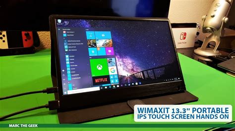 wimaxit  ips portable touch screen hands  youtube