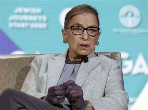 ruth bader ginsburg on trump s presidency ‘we are not experiencing the