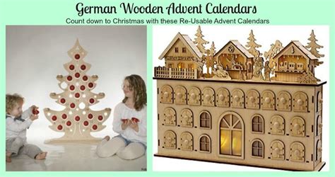 german wooden advent calendars    year  german girl  america