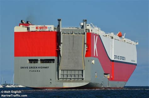 vessel details  drive green highway vehicles carrier imo  mmsi  call
