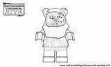 Ewok Coloring Wars Star Pages Lego Colouring Popular Library Clipart Coloringhome sketch template