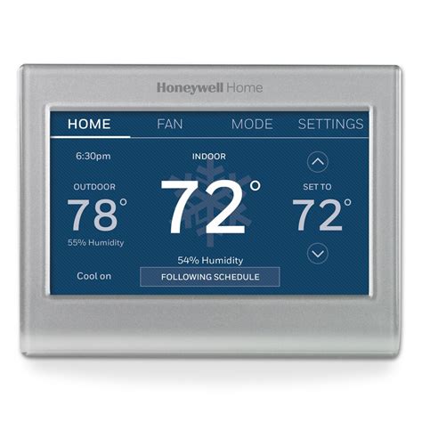 honeywell wi fi smart color thermostat  built  wifi  lowescom