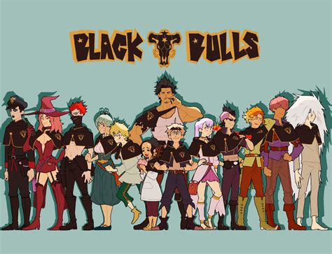 black clover black bulls manga