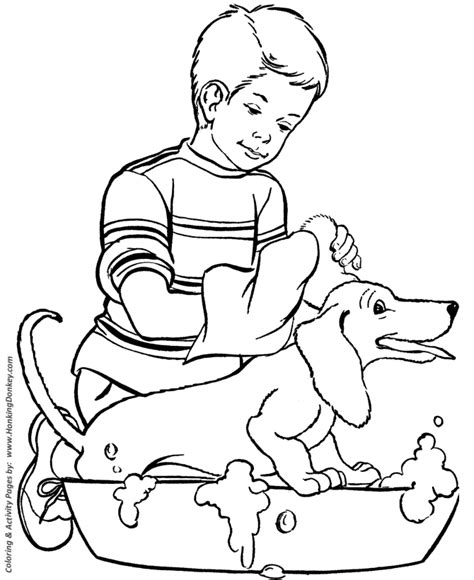bath coloring pages coloring home