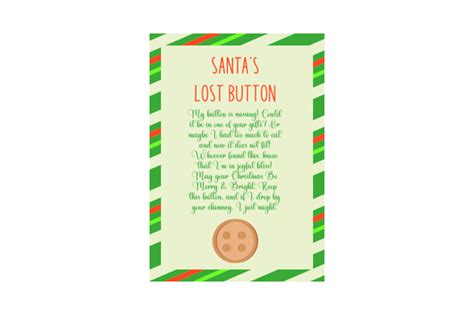 santas lost button poem svg cut file  creative fabrica crafts