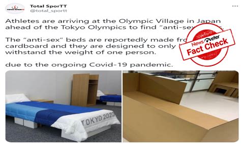 `anti Sex Beds In Tokyo Olympics No Way