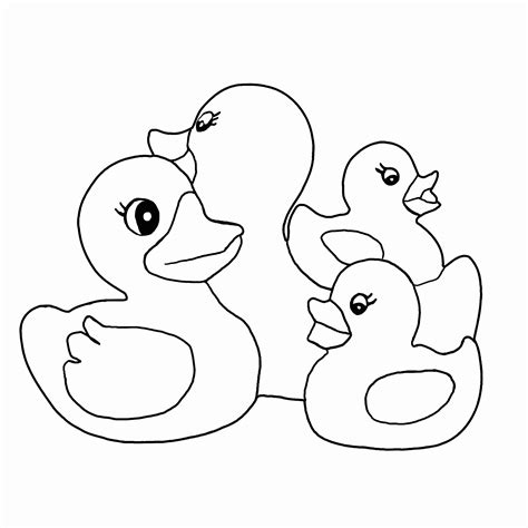 gambar cute baby duck coloring pages home ducks printable page