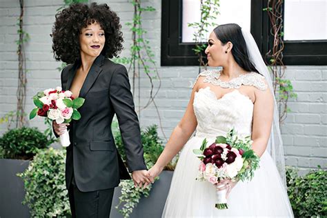 10 fotos de bodas lésbicas que nos han enamorado pan sensual p lesbian wedding wedding y