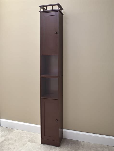 slim bathroom storage cabinet space saving organizer ebay