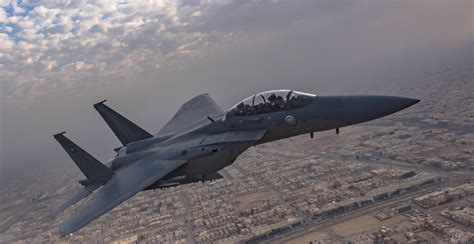 royal saudi air force boeing  sa strike eagle