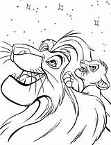 Mufasa Simba Pages Coloring Walt Disney Fanpop Characters sketch template