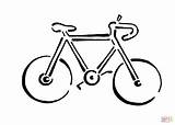 Bicicleta Dibujo sketch template