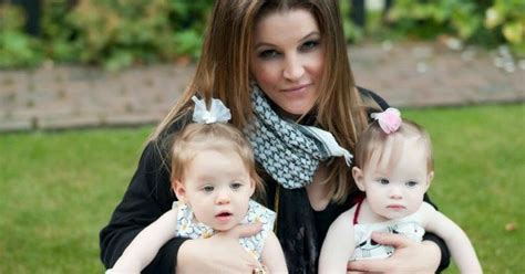 lisa marie presley s daughters are her doppelgangers in rare appearance