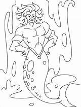 Coloring Merman Pages Kids Water Clipart Printable Color Vibrant Inspiration Library Popular Getcolorings Print Male Getdrawings Coloringhome sketch template