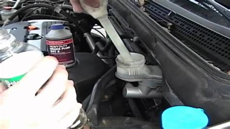 honda crv  brake fluid change   youtube