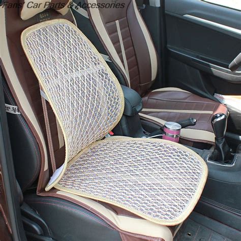 universal ice silk mesh breathable car seat cushion cover interior