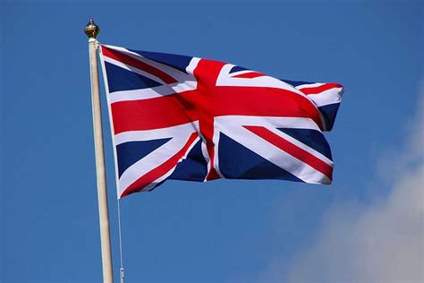 united kingdom flag called  union jack great british mag