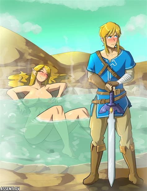 Rule 34 Assentlov Breasts Breath Of The Wild Link Link Breath Of The