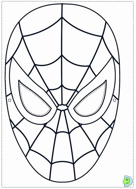 spiderman coloring page dinokids coloring home