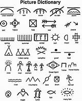 Symbols Native American Coloring Pages Getdrawings sketch template