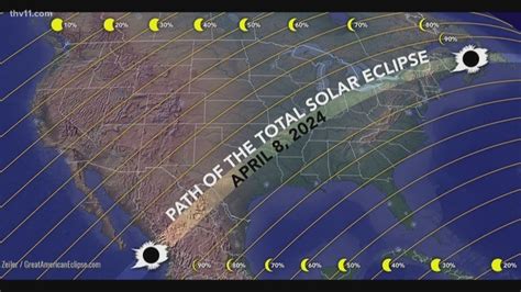 solar eclipse  april    stretch  texas  maine ktvbcom