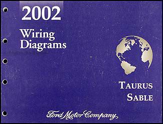 ford taurus mercury sable wiring diagram manual original