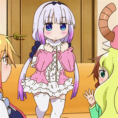 kanna jumping miss kobayashi s dragon maid know your meme